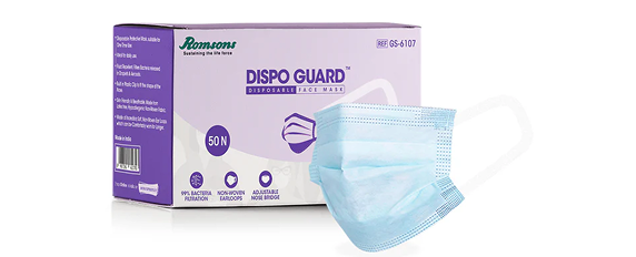 How Does the Romsons Dispo Guard 3 Ply Mask Offer Everyday Protection with Maximum Comfort?